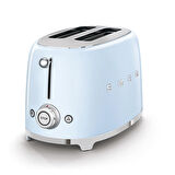Smeg Pastel Mavi Kettle-1x2 Ekmek Kızartma Makinesi ve Narenciye Sıkacağı Seti