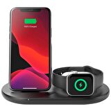 Belkin Boost Charge 3'ü 1 Arada Apple Ürünleriniz İçin Kablosuz Şarj Cihazı