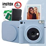 Instax SQ1 Buz Mavi Fotoğraf Makinesi ve Hediye Seti 2