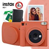 Instax SQ1 Terracotta Turuncu Fotoğraf Makinesi ve Hediye Seti 1