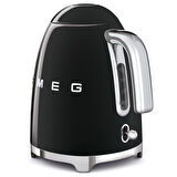 Smeg 50's Style Siyah Kettle - 1x2 Ekmek Kızartma Makinesi Ve Filtre Kahve Makine Seti