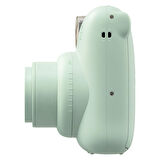 Instax mini 12 Yeşil Fotoğraf Makinesi-Çerçeve ve 64'lü Kare Albüm Seti