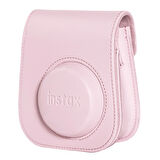 Instax mini 12 Pembe Fotoğraf Makinesi-Çerçeve ve Deri Kılıf Seti