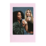 Instax mini 12 Pembe Fotoğraf Makinesi-Çerçeve ve 10'lu mini Film Seti