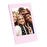 Instax mini 12 Pembe Fotoğraf Makinesi-Çerçeve ve 10'lu mini Film Seti