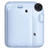 Instax mini 12 Mavi Fotoğraf Makinesi-20'li Film-Laporta Albüm ve Deri Kılıf Seti