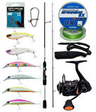 Yek Outdoor Spin Olta Seti Okuma Helios SX Spin 2,70cm 15-45 gr 2 Parça Spin Kamışı&Savage Gear Orange LTD 4000 FD 8+1BB Olta Makinesi