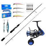 YekOutdoor Üst Düzey Okuma Spin Olta Seti  Okuma Helios SX Spin 2,70cm 15-45 gr 2 Parça Spin Kamışı&Okuma Safina SW-X SNW-4000A 4+1BB Olta Makinesi