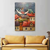 Gecenin Meleği Dekoratif Duvar Tablosu-6244