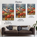 Gecenin Meleği Dekoratif Duvar Tablosu-6244