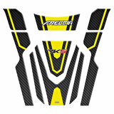Gogo RKS Freccia 150 Tank Pad Set 006 Karbon/Sarı