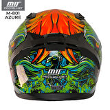 MTS 801 Azure Full Face Motosiklet Kaskı