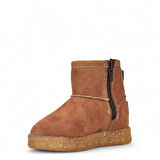 140 Kız Bebek İçi Tüylü Işıklı Bot