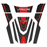 Gogo RKS Freccia 150 Tank Pad Set 005 Karbon/Kırmızı