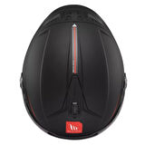 MT Cosmo SV OF515SV Solid A1 Mat Siyah Yazlık Motosiklet Kaskı