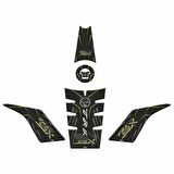 Gogo Benelli TRK 502 (2017-2024) Tank Pad Set 007 Sarı
