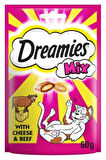 Dreamies Mix Kedi Ödül Maması Peynirli-sığır Etli 60 gr X 24 Adet