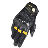 Scoyco MC57 Carbon Yazlık Korumalı Motosiklet Eldiveni Siyah/Sarı