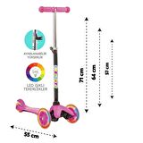 Torutoys Twist Işıklı Scooter Pembe