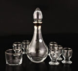 752-309 ZEMZEM TAKIMI AĞIZ CİDAR PLATİN DEKOR 8 PARÇA 6 KİŞİLİK