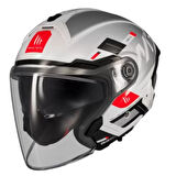 MT Cosmo SV OF515SV Silence A2 Parlak Yazlık Motosiklet Kaskı