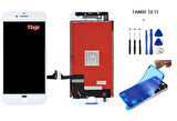 iPhone 7 Lcd Ekran Dokunmatik Orijinal Kalite + TAMİR SETİ +  TOZ  BANTI BEYAZ
