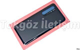 Tkgz Xiaomi Mi Note 10 Lite Arka Kapak Batarya Pil Kapağı (CAM) SİYAH
