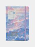 Ajanda Günlük Kareli Not Defteri Notebook In The Clouds