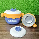 Paslanmaz Çelik Sızdırmaz Saklama Kabı Beslenme Kabı 260-500 ML Mor İthal Ürün