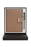 Mıknatıs Kapaklı Kalemli Ajanda Günlük Not Defteri Notebook Kahverengi