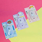 3 lü Taşınabilir Mini Maket Bıçağı Zarf Açıcı Mavi Pembe Lila