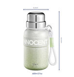 Paslanmaz Çelik Termos Su Şişesi 600ml Vakumlu Kapak Açık Pembe İthal Ürün