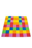 Eva Puzzle Oyun Matı Minder 7mm Düz Desensiz 12x12cm 64 Adet