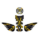 Gogo Bajaj Pulsar Tank Pad Set 003