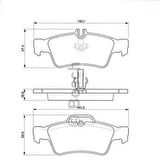 ARKA FREN BALATA E-CLASS W211 - CLS-CLASS W219 - S-CLASS W221 -SL-CLASS W230 05-13 HONDA I ACCORD VI BOSCH 0986495248