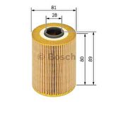 YAG FILTRESI BMW M40 M42 E30 E36 E34 BOSCH 1457429760