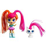 Silverlit Curli Girls Bebek ve Hayvan 2'li Set - Mei Li ve Lulu