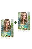 2 Paket Natural Beauty Amonyaksız Saç Boyası 8.1 Küllü Açık Kumral