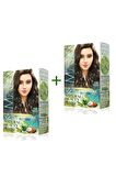 2 Paket Natural Beauty Amonyaksız Saç Boyası 7.11 Yoğun Küllü Kumral