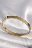 316L Çelik Gold Renk Cartier Model Kadın Kelepçe - TJ-BB6737