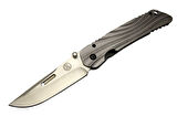 Lanmark Umnumzaan T 50 Gri Kamp Çakı 22,5cm - Manuel, Oluklu