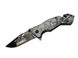 4 23 6 Swat Kurtarma / Kamp Çakı 20cm - Yarı Otomatik, Cam Kırma Ve İp Kesme Aparatlı