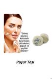 3'lü Set Lifli Sabun Kahve Peeling Cilt Bakım Yenileme Titanyum Derma Roller Leke,Akne Ruşur Taşı