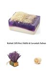 3lü Peeling Cilt Bakım Kabak Lifli Keçi Sütlü Lavanta Sabun Yaşlanma Karşıtı 540 iğne Dermaroller