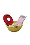 9'lu Peeling Doğal El Yapımı Renkli Banyo Topu Tüm Vücut Pedikür Manikür Nem Bombası Sepeti