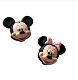 Cutyshoes Jibbitz Disney Magic 3d (3 Boyutlu ) Mickey & Minnie Terlik Süsü 2'li Set By Galeria