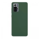 Xiaomi Redmi Note 10 Pro Max İnce Mat Silikon Kılıf Haki