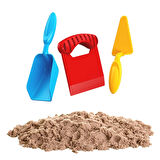 Art Sand Aksesuarlı Natural Oyun Kumu 1000 Gr. - Kinetik Kum Seti - Natural Kum - Doğal Kum