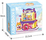 Mikro Blok Shiba Inu Gashapon Machine Kapsül Oyuncak Dükkanı 435 Parça - Lego Setleri - Keeppley Mini Lego - Keeppley Lego - Mikro Bloklar
