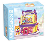 Mikro Blok Shiba Inu Gashapon Machine Kapsül Oyuncak Dükkanı 435 Parça - Lego Setleri - Keeppley Mini Lego - Keeppley Lego - Mikro Bloklar